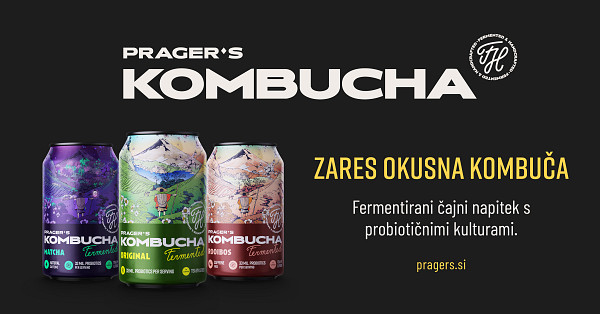 Privošči si zares okusno kombučo.