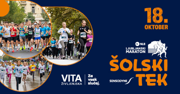 Prijave na Sensodyne Šolske teke so odprte do 3. oktobra!