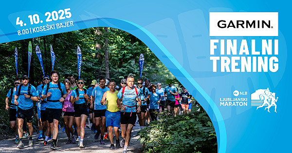 Finalni trening za Garmin tek 10 km