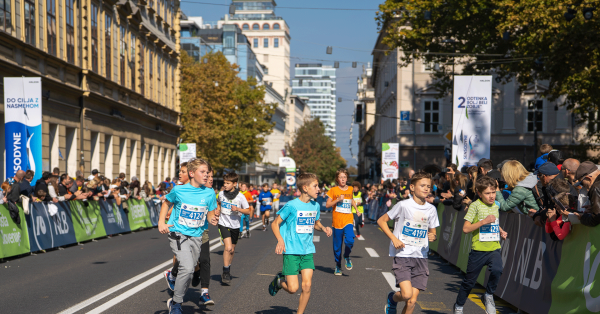Prvi dan NLB 29. Ljubljanskega maratona – Mali tekači z velikim srcem