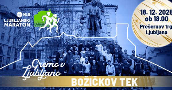 Christmas Run in Ljubljana