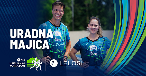Uradna majica Lelosi za NLB 30. Ljubljanski maraton!