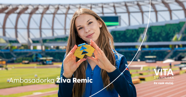 Z nami se bo ogrevala tudi ambasadorka Živa Remic