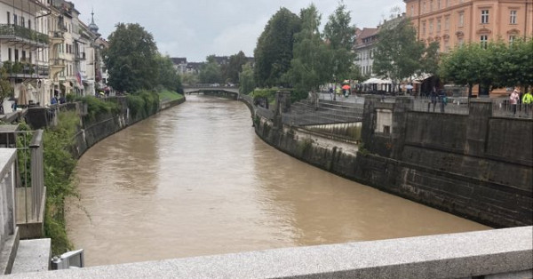 Information about current flood situation in Slovenia