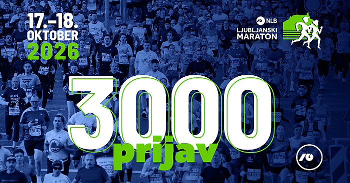 Registration for the NLB 30th Ljubljana Marathon is now open! Lowest registration fee available to this year’s participants until 30 November 2025