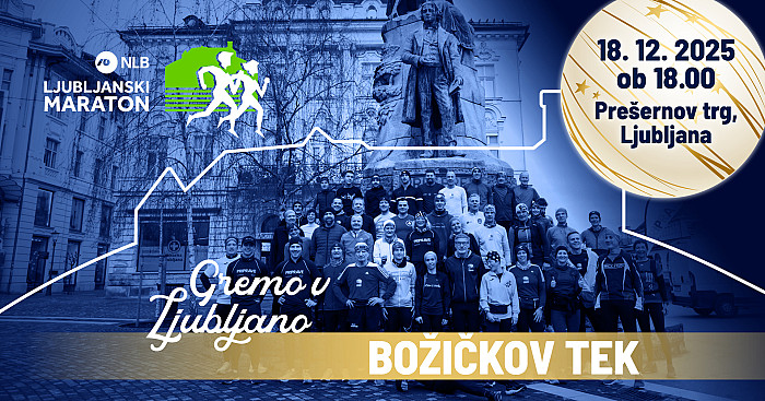Božičkov tek v Ljubljani