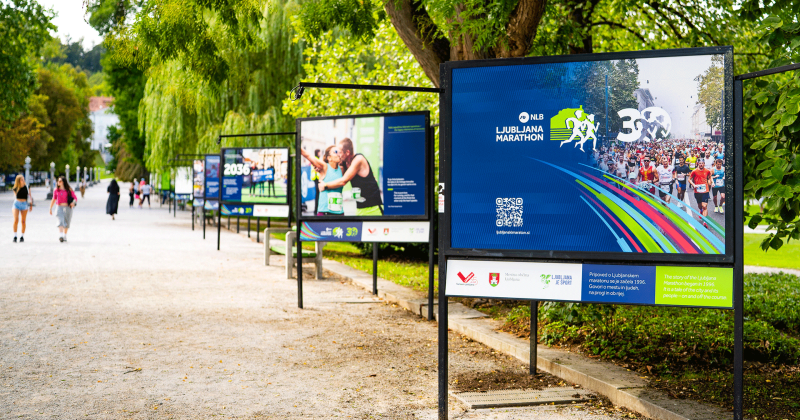 Razstava 30 let Ljubljanskega maratona