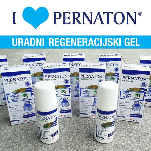 Pernaton gel roll-on je pravi partner vaših počitniških športnih aktivnosti ...